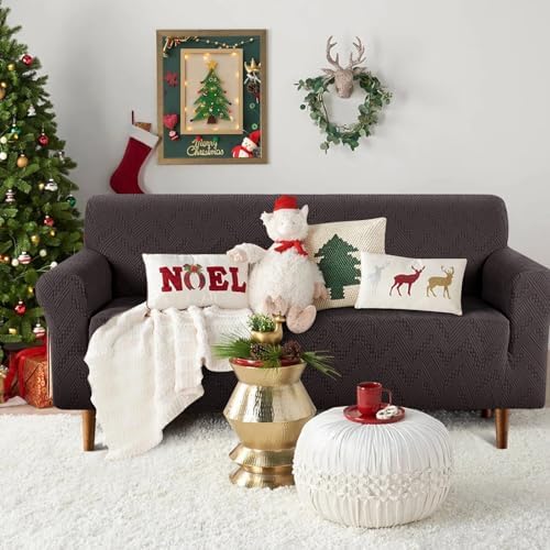 Ruaozz Stretch Sofa Cover 3 Seater Universal Fit