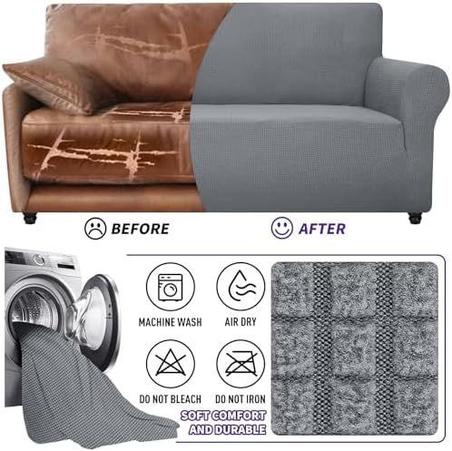 ZNSAYOTX Super Stretch Couch Cover for Living Room