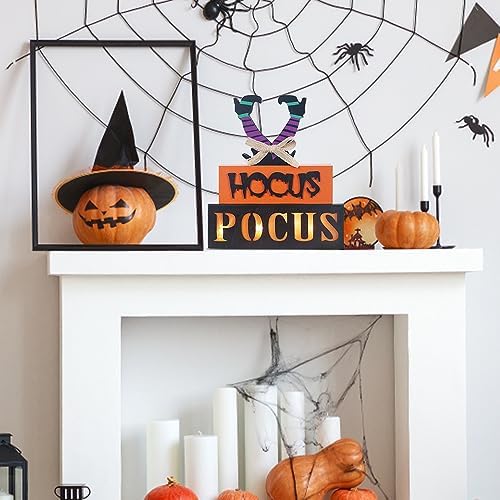 Halloween Decorations Indoor LED Hocus Pocus Sign