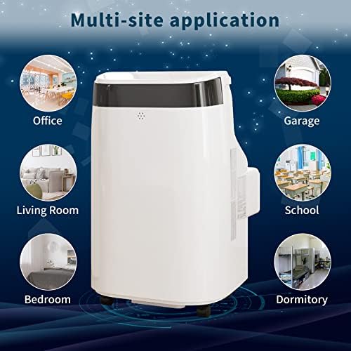 Jojoka 10000 BTU Portable AC with Remote Control 1