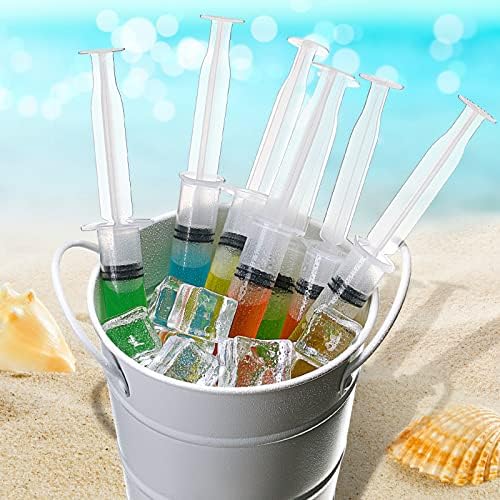 Eccliy Reusable 10ml Syringes with Caps 400 Pcs Party Favors