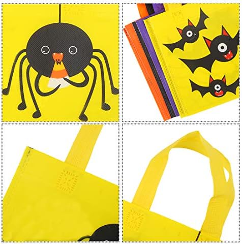 CCINEE 24pcs Non-Woven Halloween Treat Bags with Handles