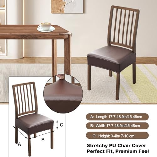 FUANGUI Dining Chair Covers Set of 6