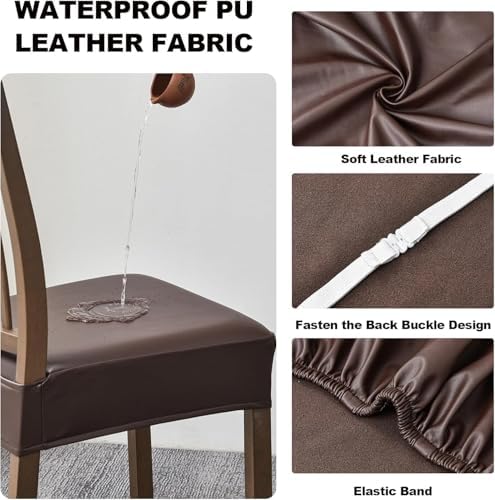 FUANGUI Dining Chair Covers Set of 6