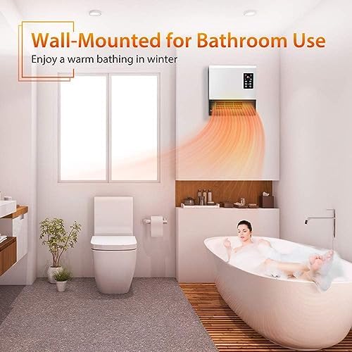TRUSTECH 1500W Wall Mounted Space Heater with Stand