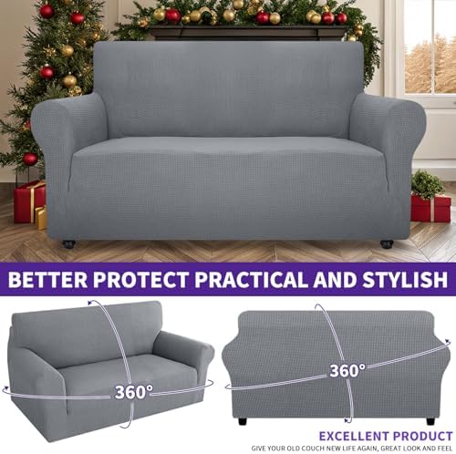 ZNSAYOTX Super Stretch Couch Cover for Living Room