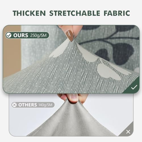 Secgo Dining Chair Covers 4 Pack Stretchable Spandex