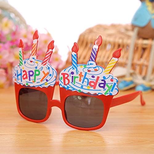 EBTOYS Happy Birthday Candle Sunglasses 4 Pack