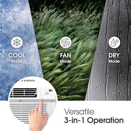 LG LW2524RD Window AC 24500 BTU White