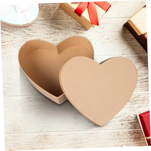 TOVINANNA Heart Shaped DIY Paper Box for Party Favors