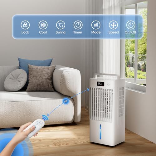 Feculs 3-in-1 Windowless Portable Air Cooler