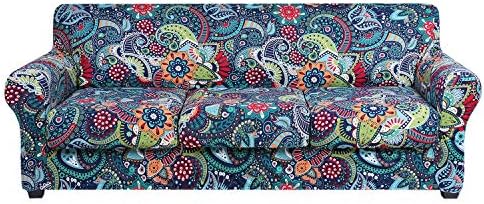 hyha Sofa Slipcovers 4 Piece Floral Pattern Set