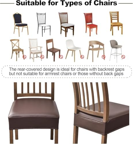 FUANGUI Dining Chair Covers Set of 6