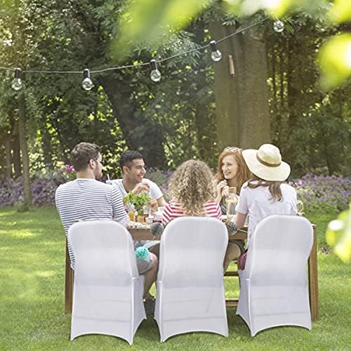 Babenest Universal Stretch Chair Covers 10 PCS White