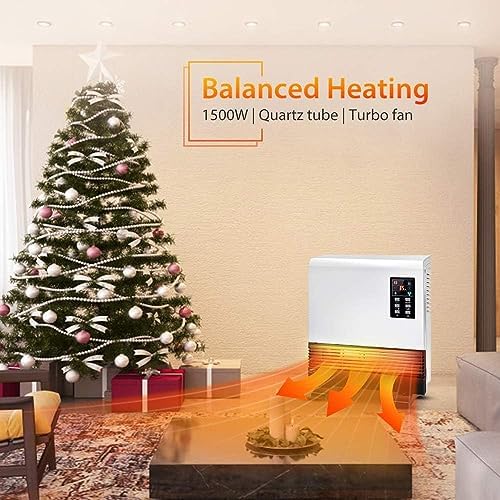 TRUSTECH 1500W Wall Mounted Space Heater with Stand