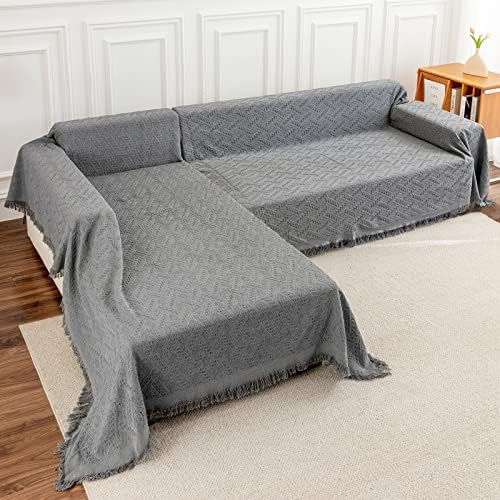 Deep Dream Sectional Couch Covers 2 Piece Set