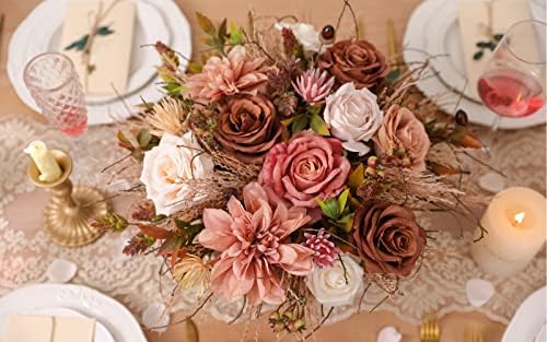 Artificial Flowers Silk Mix DIY Wedding Decor Combo