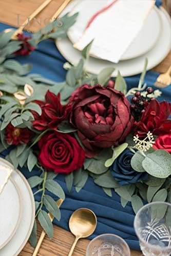 Lings Moment 6FT Eucalyptus Rose Garland