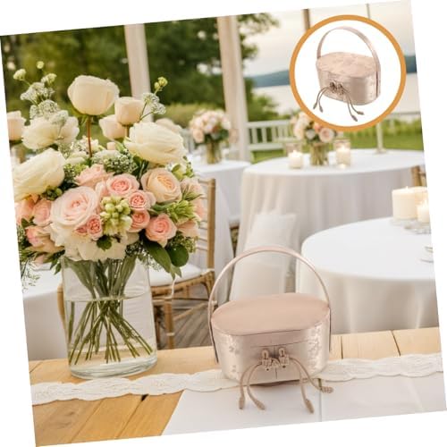 FOMIYES Brocade Wedding Candy Boxes Decorative Treat Containers