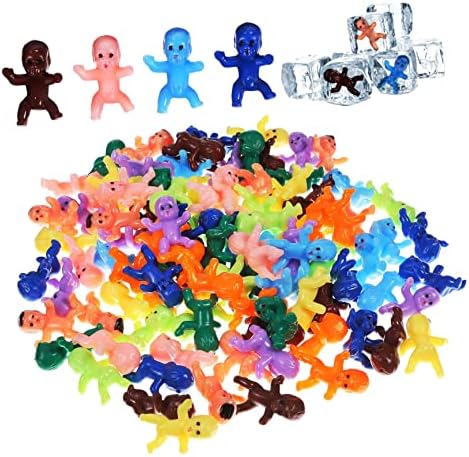 100pcs Mini Plastic Boy Girl Figurines for Party Decorations