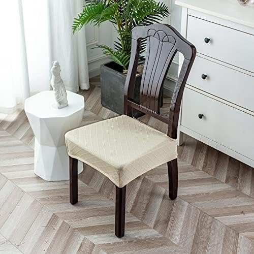 Genina Waterproof Dining Chair Slipcovers 1