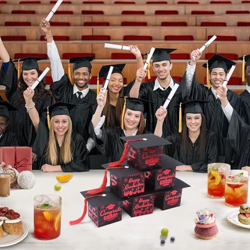 COTOPHER 36 Pack Mini Graduation Cap Boxes with Tassel 1