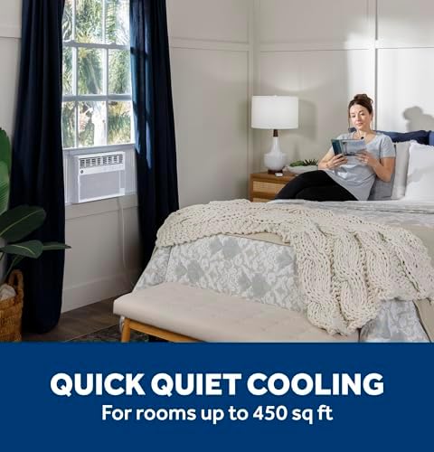 GE 10000 BTU Smart Window AC with Wi-Fi