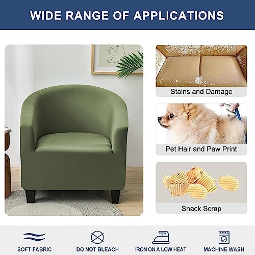 NILUOH Club Chair Slipcover for Living Room
