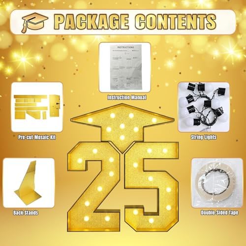 Funhot 45 FT Marquee 2025 Graduation Decorations