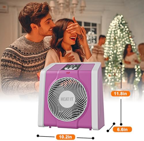 HEATIT Space Heater with Digital Display and Timer