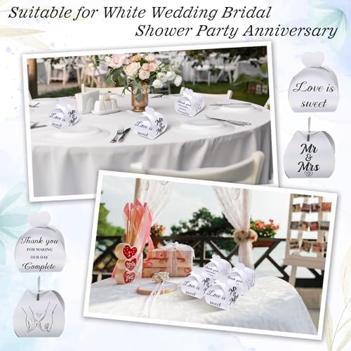 50 Pack Black Foil Wedding Candy Boxes