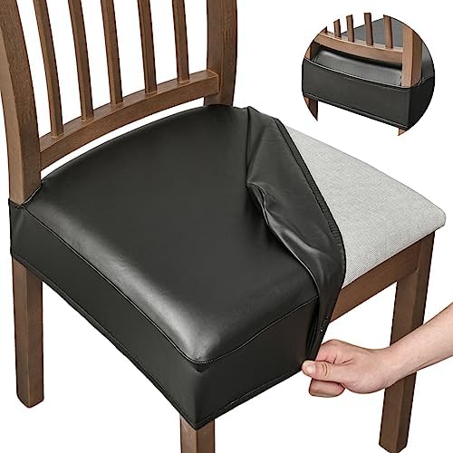 NILUOH Waterproof Dining Chair Covers Set of 4