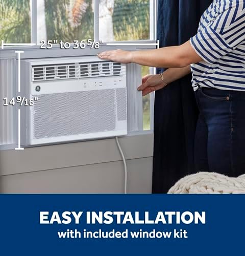 GE 10000 BTU Smart Window AC with Wi-Fi
