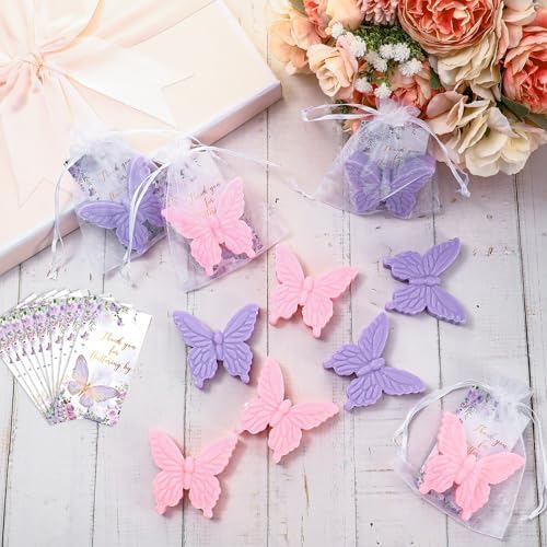 Dunzy Butterfly Theme Baby Shower Favors 50 Set