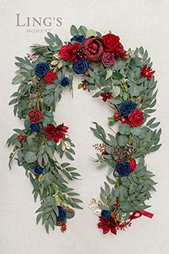 Lings Moment 6FT Eucalyptus Rose Garland