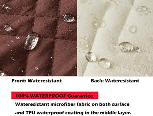 Ameritex Waterproof Sofa Slipcover with Nonslip Design 78 Inch