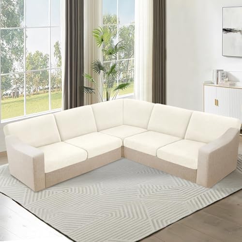 Waterproof Sectional Couch Cushion Covers 11 Pieces for Dogs and Pets