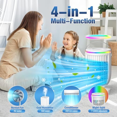 JYew Portable Air Conditioner with 120 Rotation