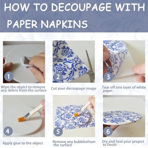 Decoupage Napkins Assorted Floral 27 Pack 9 Styles