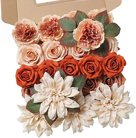 YYHUAWU Gradient Artificial Flower Combo for DIY Decor