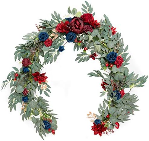 Lings Moment 6FT Eucalyptus Rose Garland
