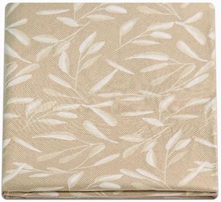 ZonLi Queen Futon Mattress Cover Soft and Breathable Zippered Beige