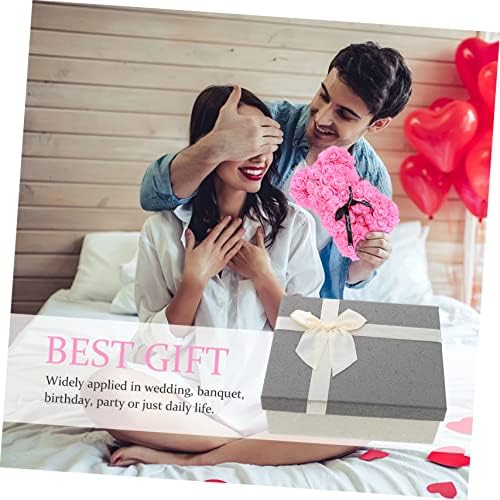 Ipetboom Elegant Rectangular Gift Box with Bowknot 1