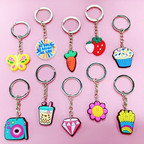 Bulk Keychains 100 200pcs Random Different Keychain Lot