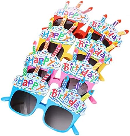 EBTOYS Happy Birthday Candle Sunglasses 4 Pack