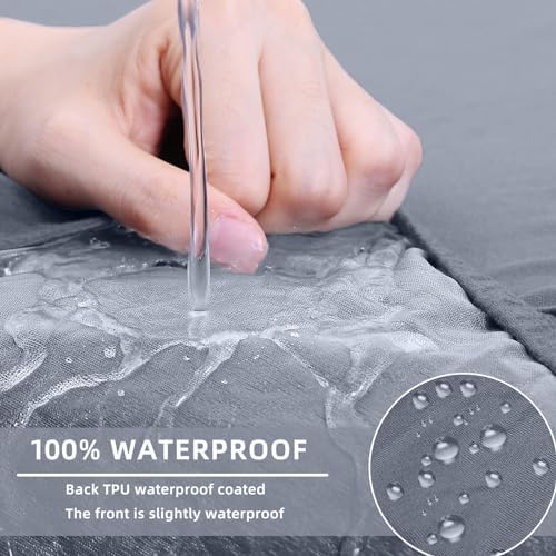 Hyha Waterproof Sofa Slipcover Non-Slip Cushion Cover for Pet and Kids