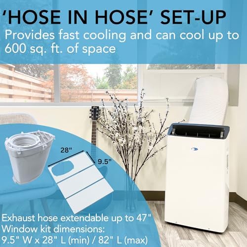 Whynter 14000 BTU Inverter Portable AC with Heater and Dehumidifier