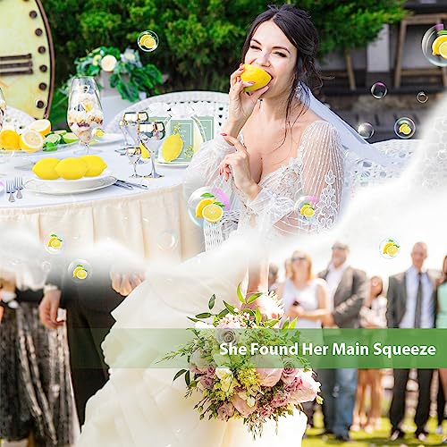 Lounsweer Set of 20 Lemon Soap Favors with Cards and Organza Bags