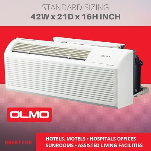 OLMO 9000 BTU PTAC Heating Cooling Unit