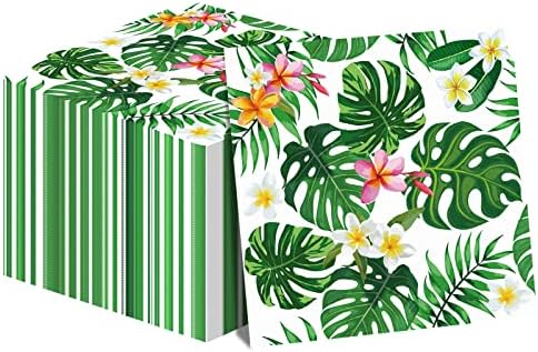 Hawaiian Luau Napkins 100 Pack Tropical Themed